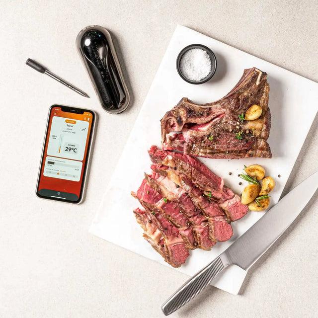 Mastra Thermomètre De Cuisine - Connecté - Sans Fil Bluetooth - Meat°it+ 2.0