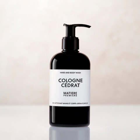 matiere premiere COLOGNE CEDRAT Gel Nettoyant Mains et Corps