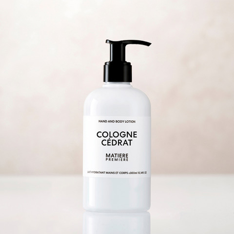 matiere premiere COLOGNE CÉDRAT Lait Hydratant Mains et Corps