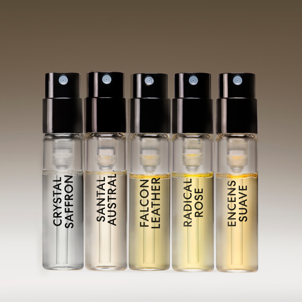 matiere premiere Échantillons Extrait de Parfum