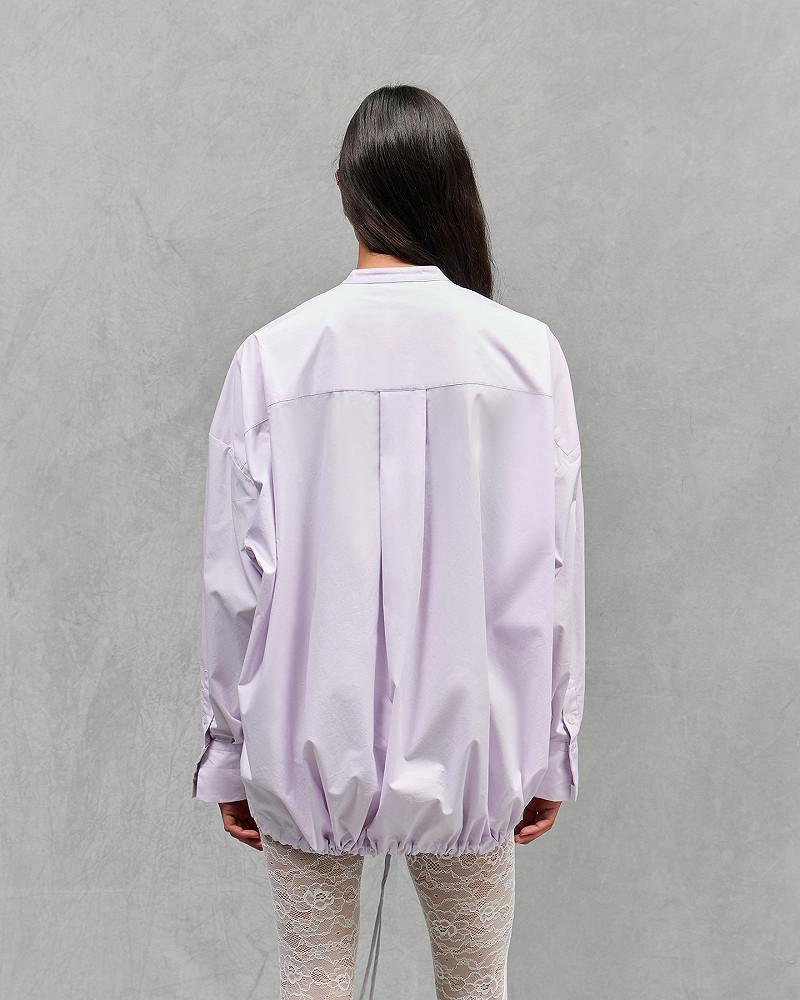 Mes Demoiselles Blouse Steve Blouse En Popeline De Coton Couleur Lilas