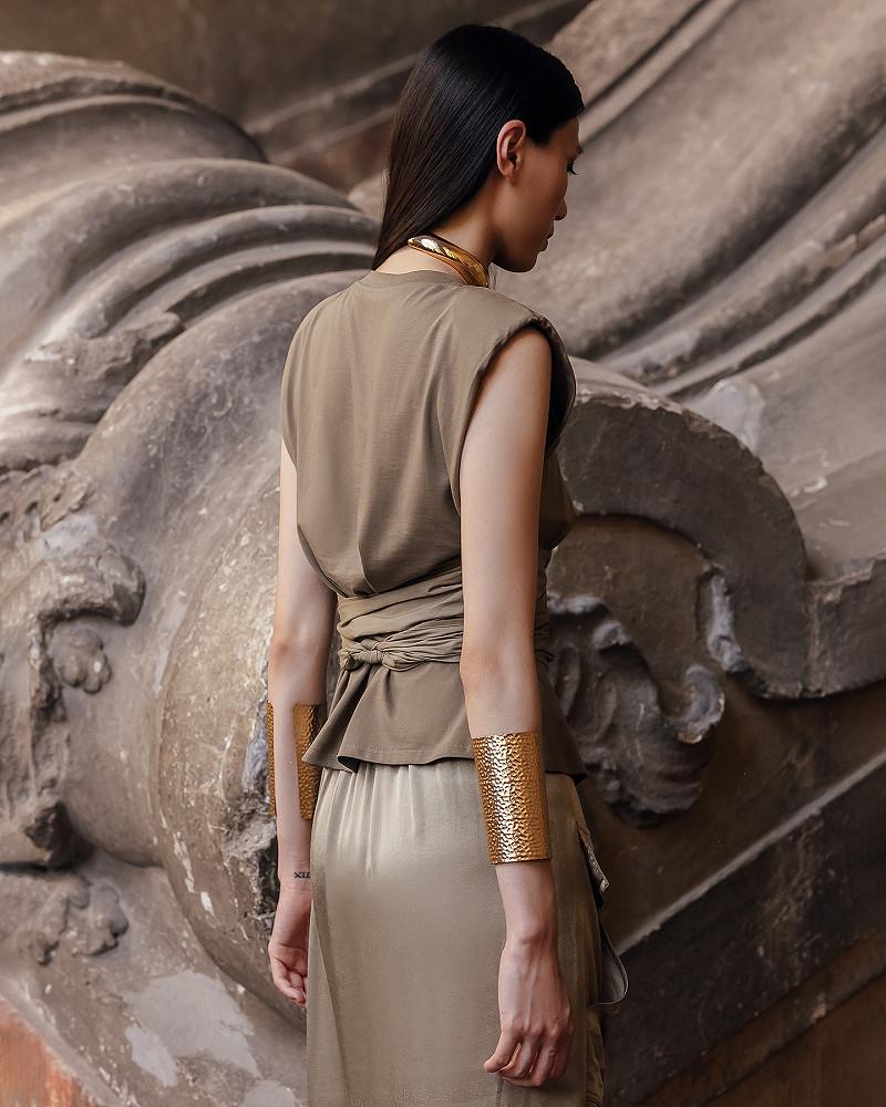 Mes Demoiselles Chemise Vera Dualité Des Matières Pour Un Top Façon Bustier