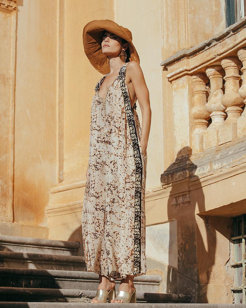 mes demoiselles combinaison Simbad Combinaison pantalon en soie habotai