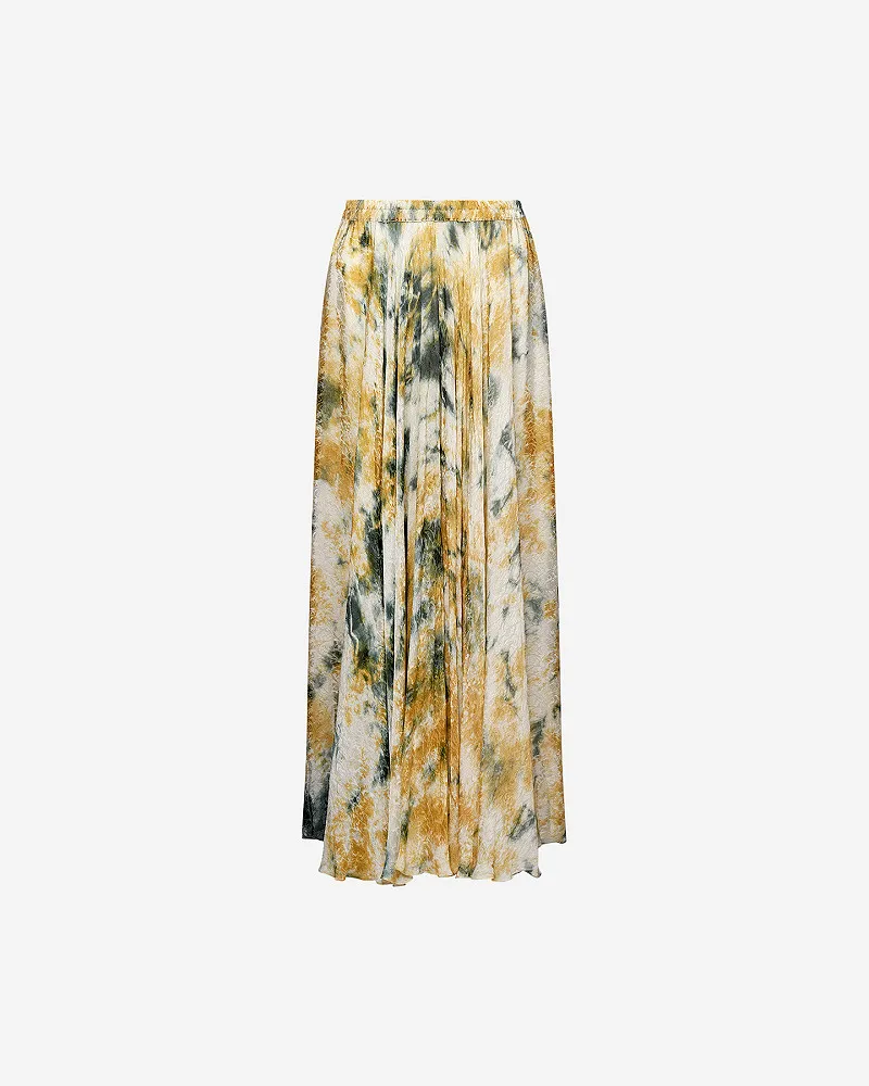 Mes Demoiselles Jupe Ina Longue Jupe En Viscose Jacquard Imprimée