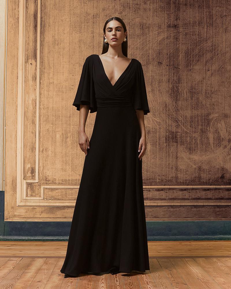 mes demoiselles robe Ibana Robe noire longue et sensuelle