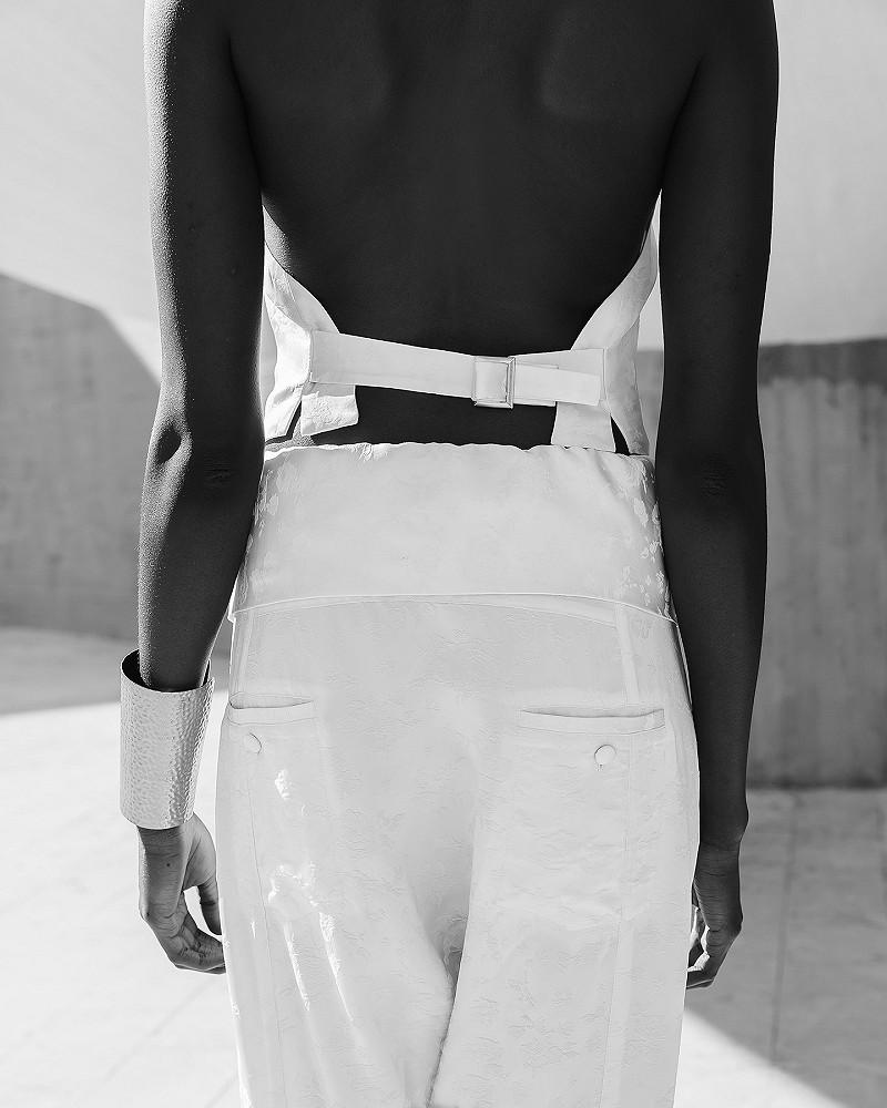 Mes Demoiselles Veste Duman Veste Top En Viscose Jacquard écrue