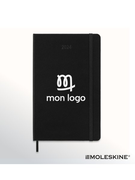 Mister Tee Agenda-carnet Mensuel 2024 MOLESKINE® à Personnaliser Moleskine - 3460015060