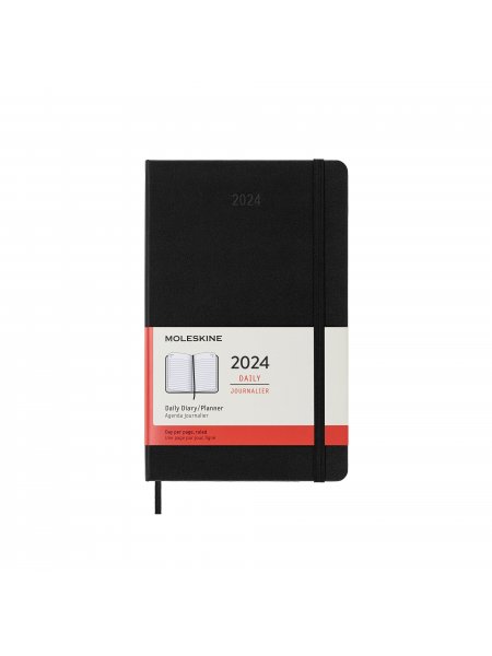 mister tee Agenda-carnet mensuel 2024 MOLESKINE® à personnaliser Moleskine - 3460015060