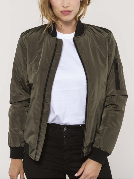 Mister Tee Blouson Bomber Femme à Personnaliser Kariban - K6123