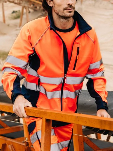 Mister Tee Blouson Softshell Haute Visibilité Velilla - V6001