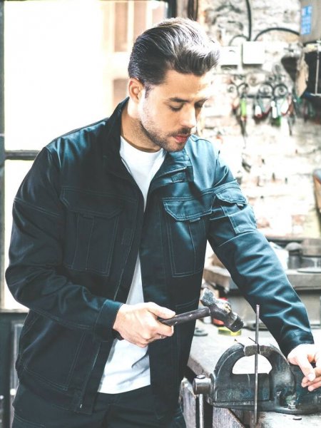 Mister Tee Blouson Stretch Multipoches Personnalisable Velilla - V6002S