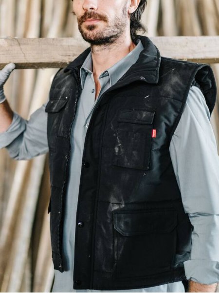 Mister Tee Bodywarmer Matelassé Multipoches Velilla - VL108