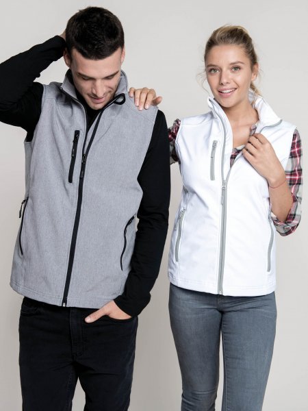 Mister Tee Bodywarmer Softshell 3 Couches à Personnaliser Kariban - K403