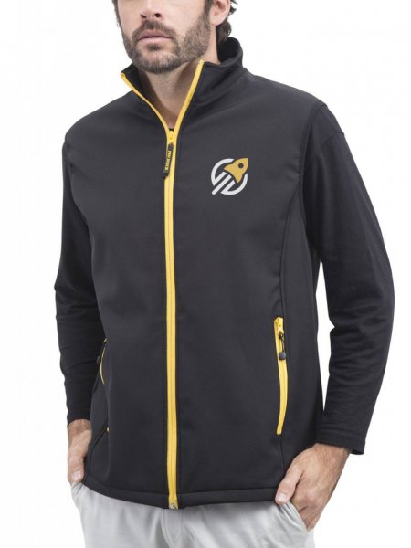 Mister Tee Bodywarmer Softshell Unisexe Zips Contrastés / 2 Couches à Personnaliser Pen Duick - PK330