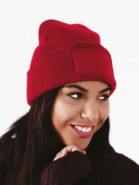 Mister Tee Bonnet Beanie Patch à Personnaliser Beechfield - B445
