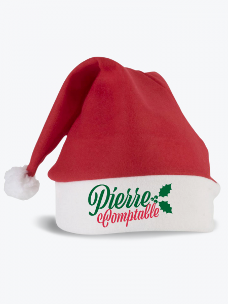 Mister Tee Bonnet De Noël à Personnaliser Mistertee.fr - CS102