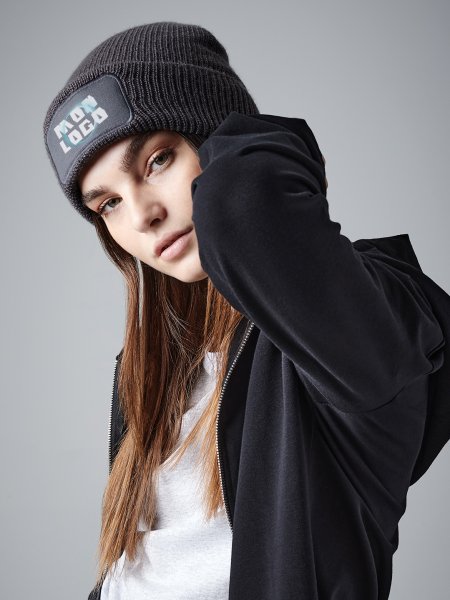 Mister Tee Bonnet Doublé Polaire à Personnaliser Beechfield - B440