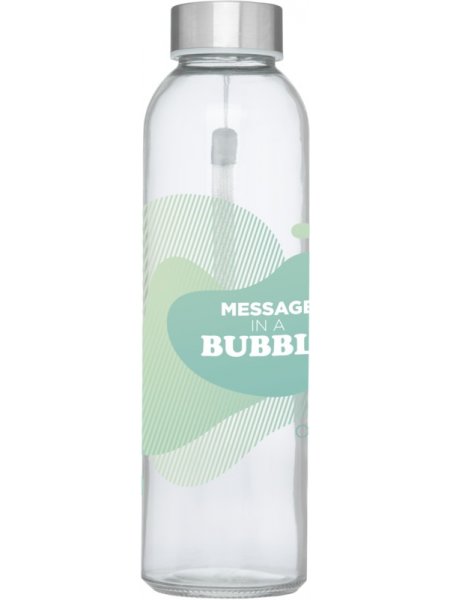 Mister Tee Bouteille En Verre à Personnaliser Avec Manchon - 500ml Bullet - 100656