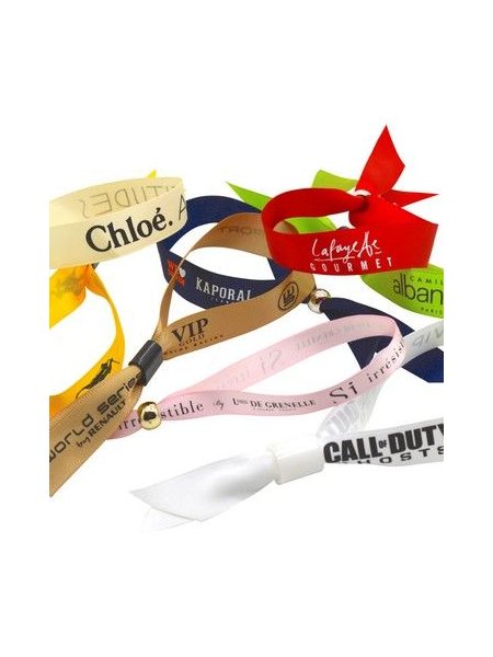 Mister Tee Bracelet Ruban Satin à Personnaliser Mistertee.fr - MSBRSAT