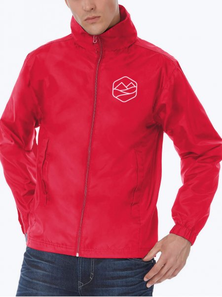 Mister Tee Coupe-vent Doublé à Personnaliser B&C - CGJUI60