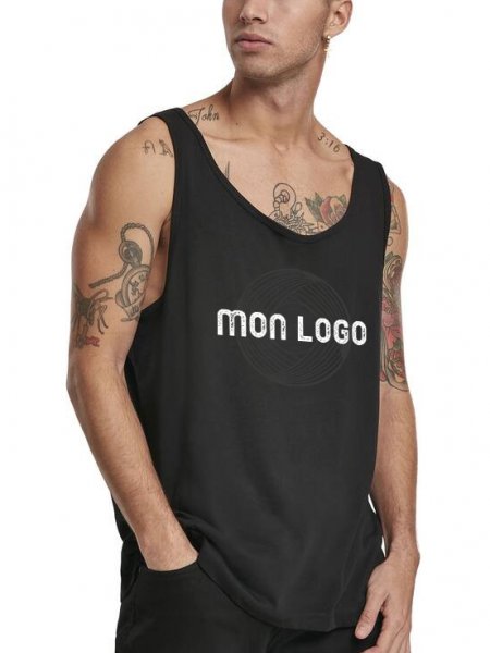 Mister Tee Débardeur Ample Pour Homme à Personnaliser Build Your Brand - BY003