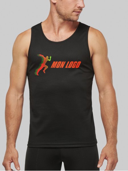 Mister Tee Débardeur De Sport Respirant Homme à Personnaliser ProAct - PA441