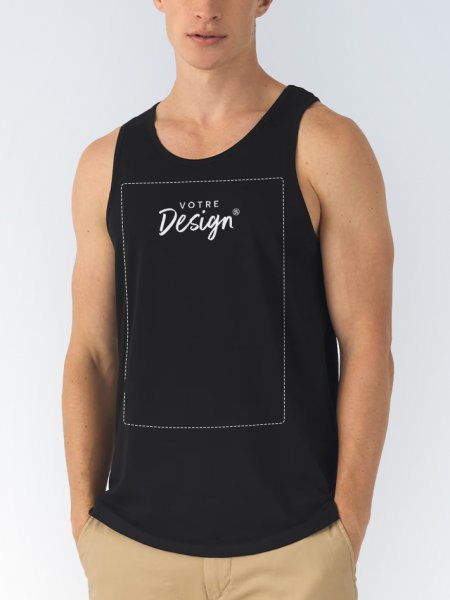 Mister Tee Débardeur Pour Homme à Personnaliser En Coton Organique B&C - CGTM072