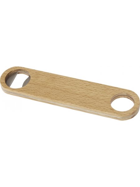 mister tee Décapsuleur en bois à personnaliser Bullet - 11320406