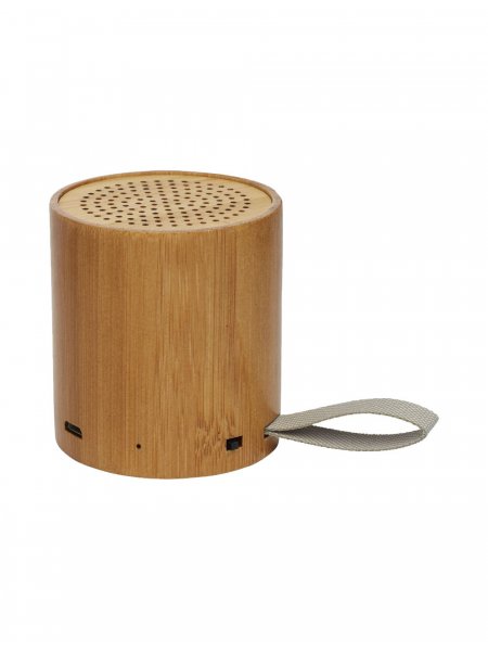 mister tee Enceinte Bluetooth en bambou à personnaliser Avenue - 12414371