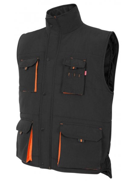 mister tee Gilet matelassé bicolore mutlipoches Velilla - V5902