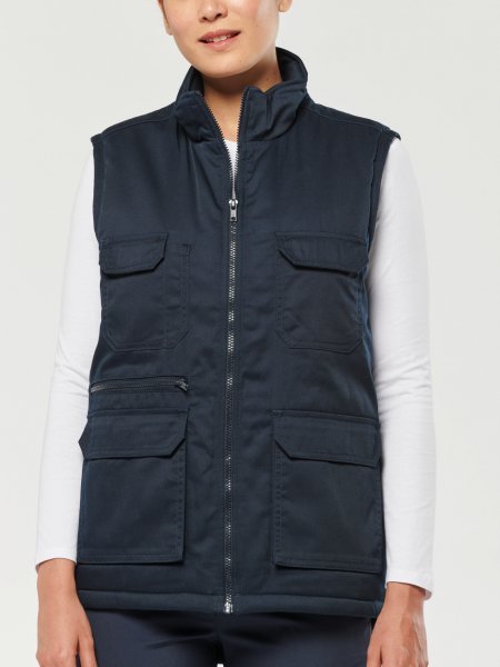 Mister Tee Gilet Multipoches Rembourré à Personnaliser WK. Designed To Work - WK607