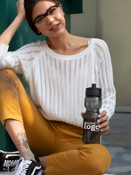 Mister Tee Gourde Personnalisable à Clapet - 650ml 21004516