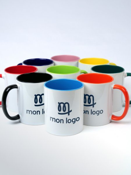 Mister Tee Mug Personnalisable Bicolore Mistertee.fr - Mug-bicolore-260TTH