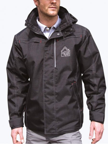 Mister Tee Parka Robuste "effet Denim" à Personnaliser Result - R326X