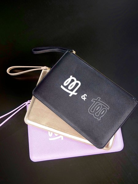 Mister Tee Pochette Plate à Personnaliser Bag Base - BG7500