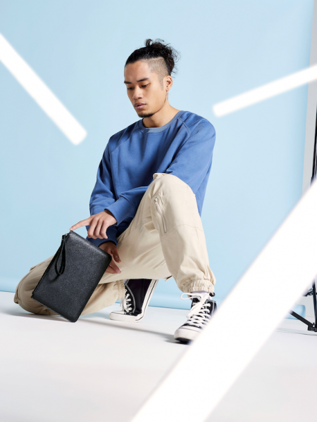 Mister Tee Pochette Plate à Personnaliser Bag Base - BG7500