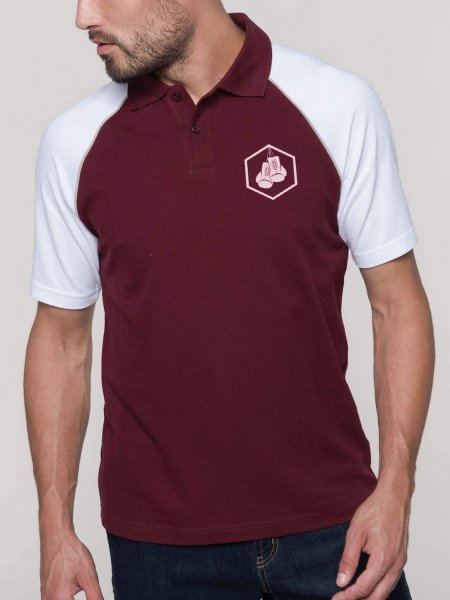 Mister Tee Polo Baseball à Personnaliser Kariban - K226