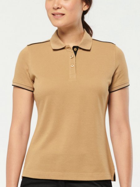 Mister Tee Polo De Travail Femme Personnalisable - Détails Contrastés WK. Designed To Work - WK271