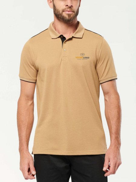 Mister Tee Polo De Travail Personnalisable - Détails Contrastés WK. Designed To Work - WK270