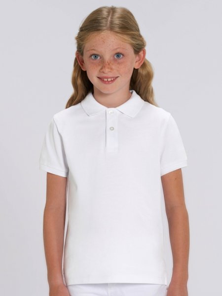 Mister Tee Polo Enfant à Personnaliser En Coton Bio - Mini Sprinter Stanley / Stella - STPK908