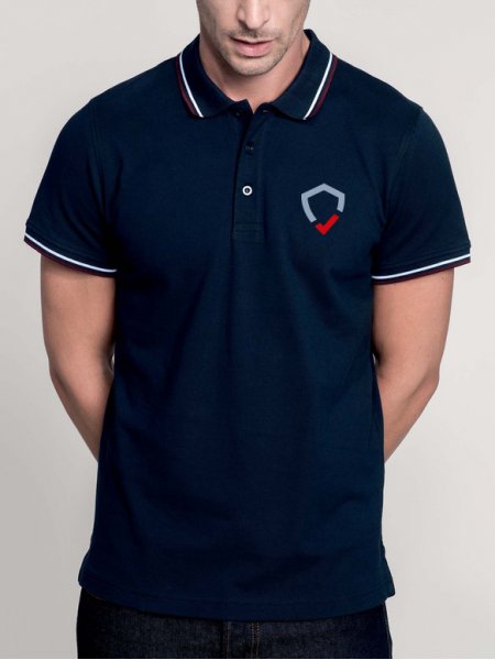 Mister Tee Polo Liserés Contrastés à Personnaliser Kariban - K250