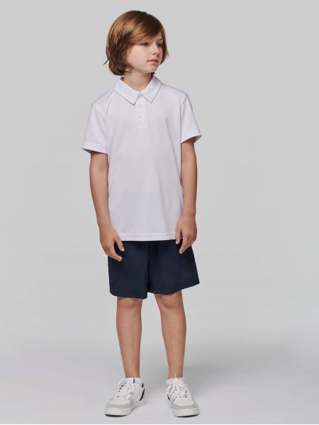 Mister Tee Polo Sport Manches Courtes Enfant ProAct - PA484