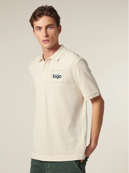 Mister Tee Polo Unisexe En Coton Bio à Personnaliser - Prepster 2.0 Stanley / Stella - STPU222