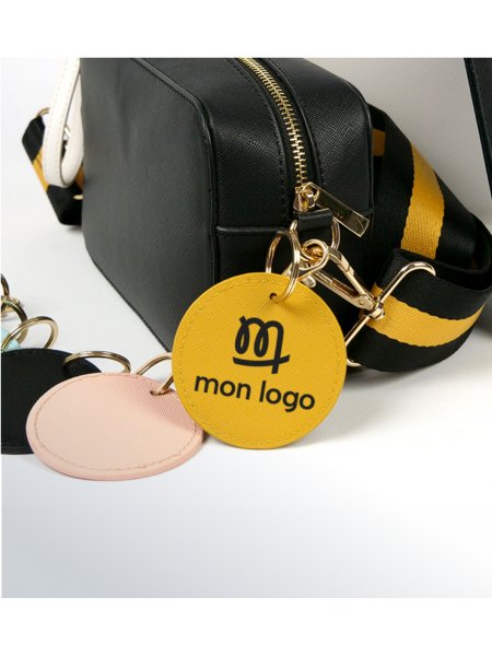 Mister Tee Porte-clé Rond à Personnaliser Bag Base - BG745