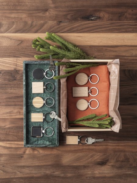 Mister Tee Porte-clés Personnalisable En Bois Bullet - 11812171