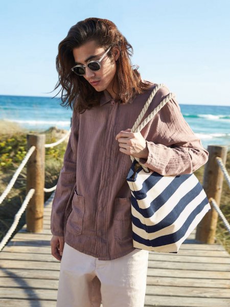 Mister Tee Sac De Plage à Personnaliser Westford Mill - WM680