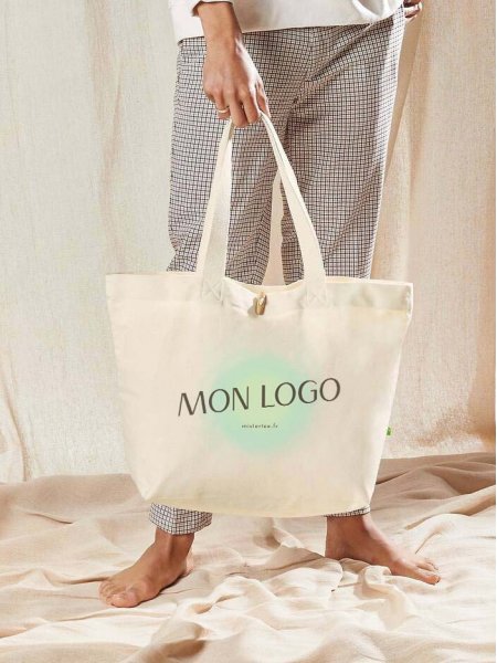 Mister Tee Sac Personnalisé En Coton Bio Westford Mill - WM850