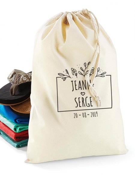 Mister Tee Sac Pochon Cordelettes à Personnaliser Westford Mill - W115