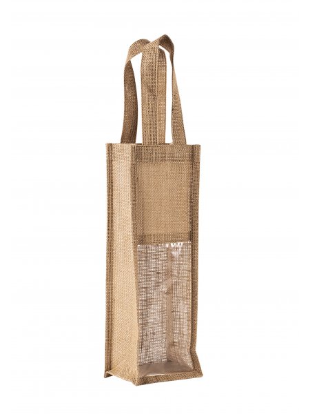 Mister Tee Sac Porte Bouteille En Jute Kimood - KI0267
