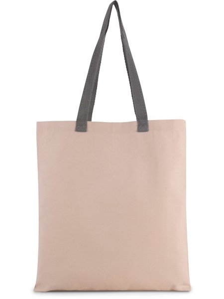 mister tee Sac shopping en toile avec poignée contrastée Kimood - KI0277